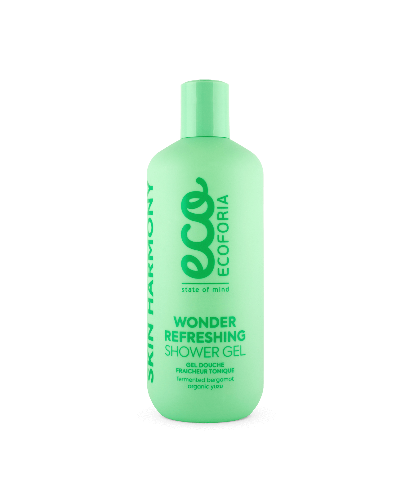 Ecoforia Wonder Refreshing 400ml - antioxidant-rich shower gel with yuzu and bergamot extracts