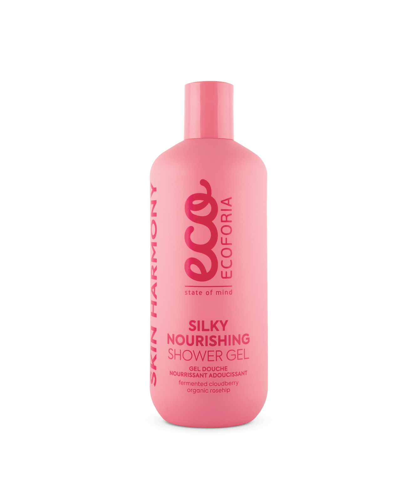 Ecoforia Silky Nourishing 400ml – antioxidant-rich shower gel for soft and revitalized skin