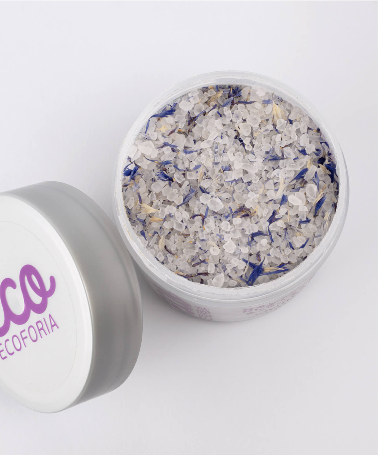 Ecoforia Relaxing Pleasure Bath Salt 400g – soothing lavender-scented bath salt with fermented lavender extract and sea salt