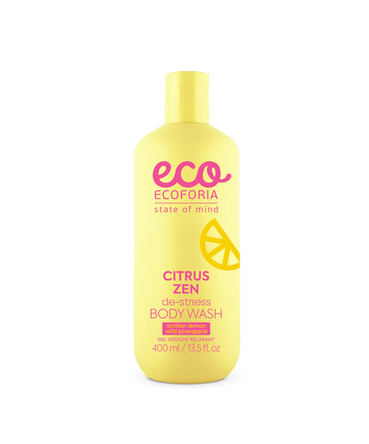 Ecoforia stress-relief body wash with lemon and pineapple